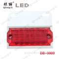 12V LED Metal Plated Side Marker Clearance Light Red